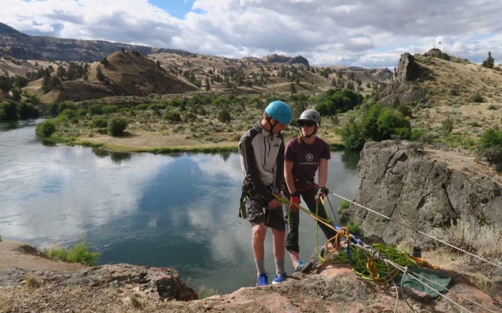 summer rock climbing expedition for teens